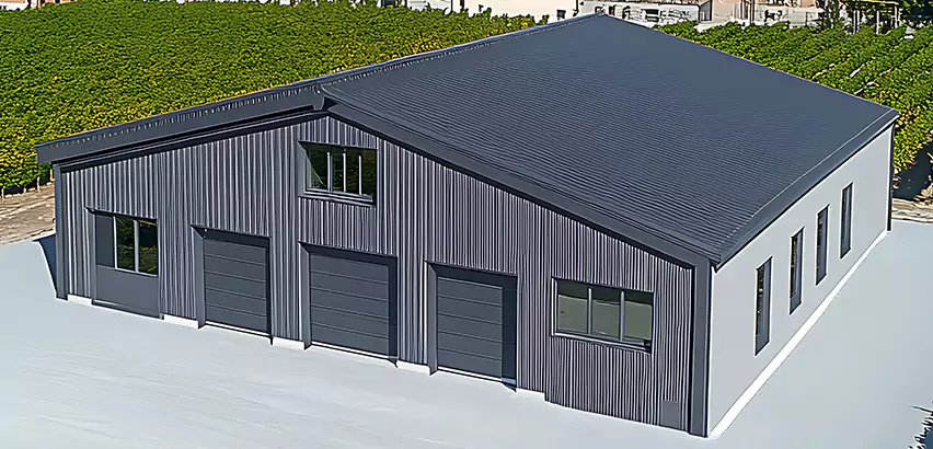 Corrugated Garage Roof Repair in Hoffman Estates