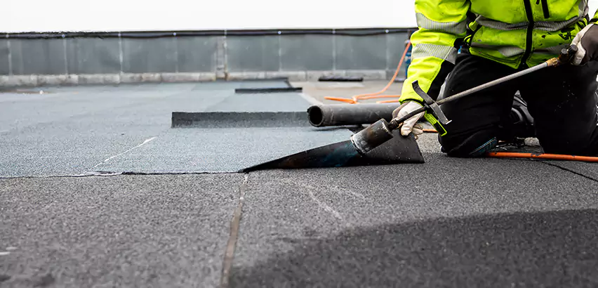 Residential Flat Roof Repair in Hoffman Estates