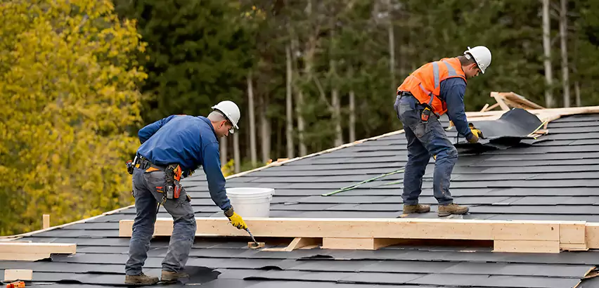Garage Felt Roof Replacement in Hoffman Estates