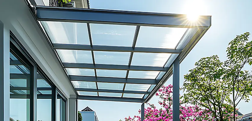 Glass Patio Roof Installation in Hoffman Estates