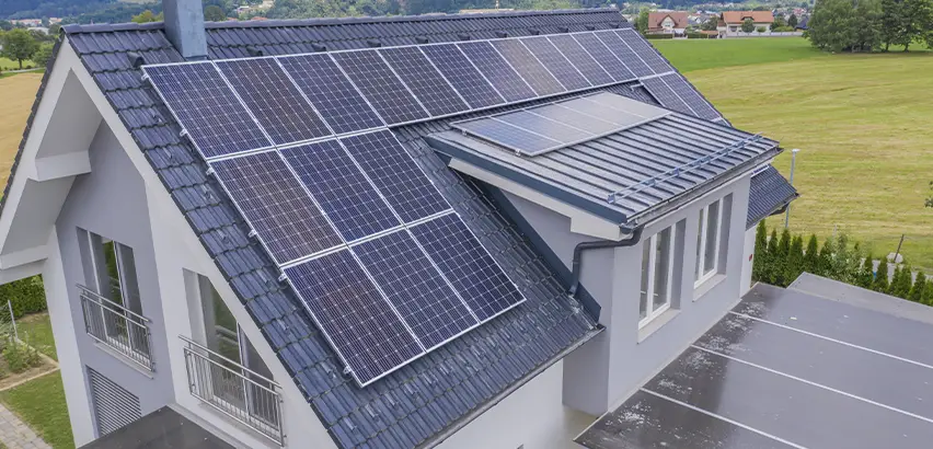 Residential Solar Roof Installation in Hoffman Estates